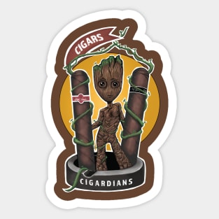 Cigar Guardian Sticker